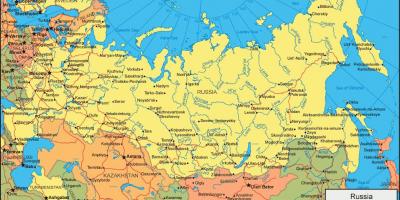 zemljopisna karta rusije Karta bivšeg SSSR   kartu iz bivšeg SSSR a (Istočna Europa   Europa) zemljopisna karta rusije